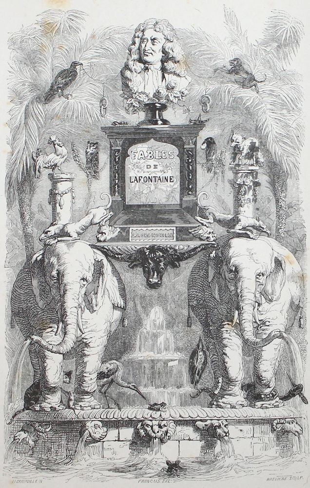 Große Abbildung Nr.1: 122-737 Fontaine,J.de la.: (Literatur und illustrierte Bücher bis 19.Jahrhundert)