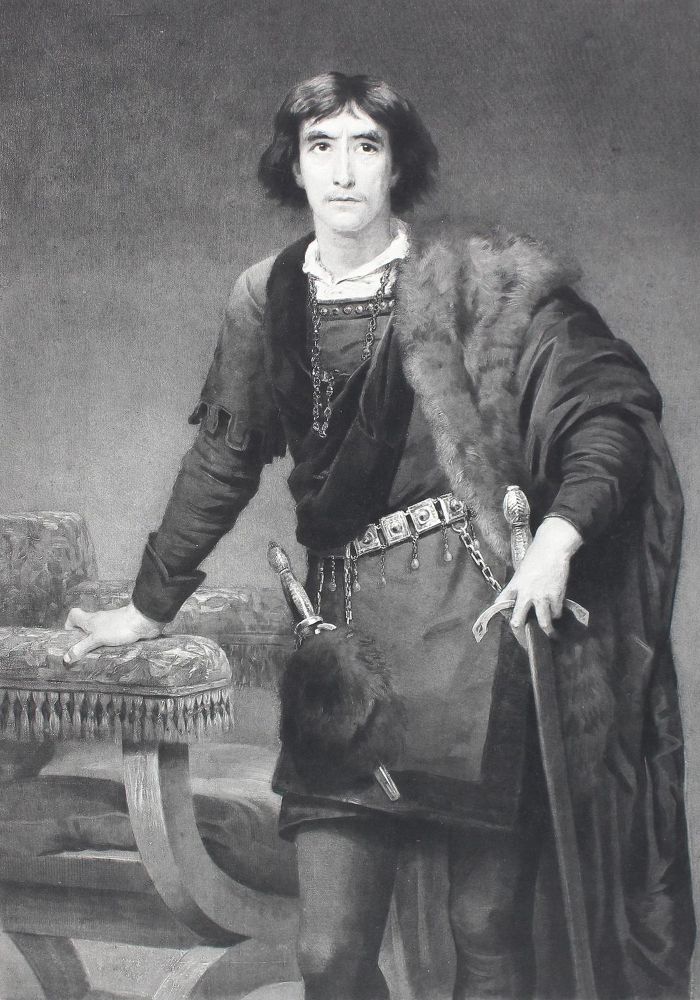 Große Abbildung Nr.1: 122-748 Irving, Henry: (Hamlet)