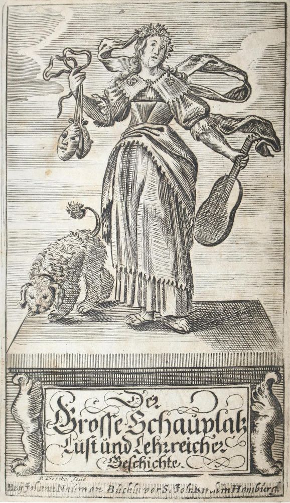 Große Abbildung Nr.1: 122-749 (Harsdörffer,G.P.).: (Literatur und illustrierte Bücher bis 19.Jahrhundert)