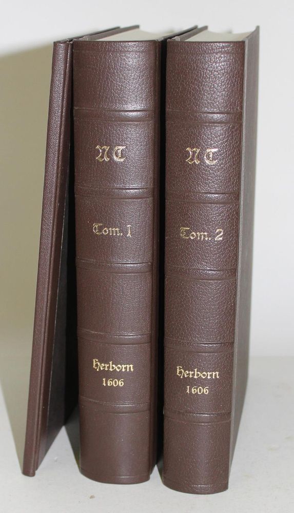 Große Abbildung Nr.2: 122-78 Piscator-Bibel.: (Bibeln)
