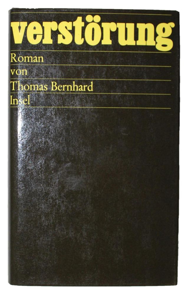 Große Abbildung Nr.1: 122-781 Bernhard,T.: (Literatur und illustrierte Bücher 20.Jahrhundert - Alte Literatur in modernen Ausgaben)