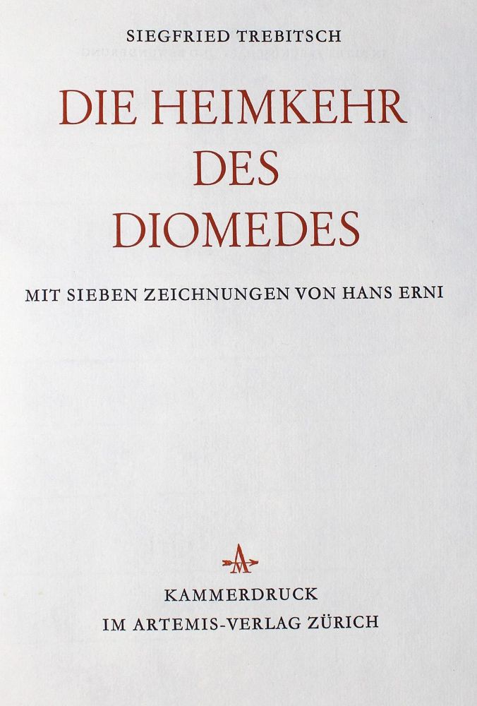 Große Abbildung Nr.1: 122-811 Trebitsch,S.: (Erni)