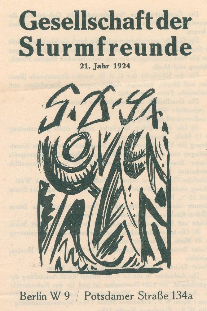 Große Abbildung Nr.1: 122-813 Sturm, Der.: (Expressionismus)