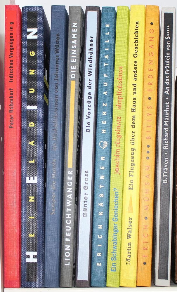 Große Abbildung Nr.2: 122-831 Graphischen Bücher, Die.: (Literatur und illustrierte Bücher 20.Jahrhundert - Alte Literatur in modernen Ausgaben)