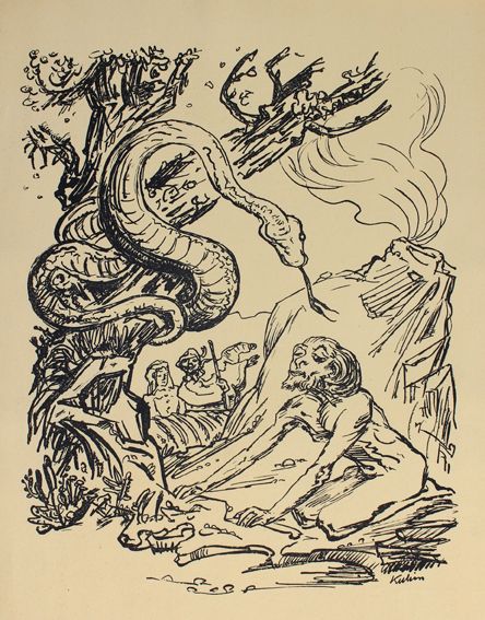 Große Abbildung Nr.1: 122-872 Kubin,A.: (Literatur und illustrierte Bücher 20.Jahrhundert - Alte Literatur in modernen Ausgaben)