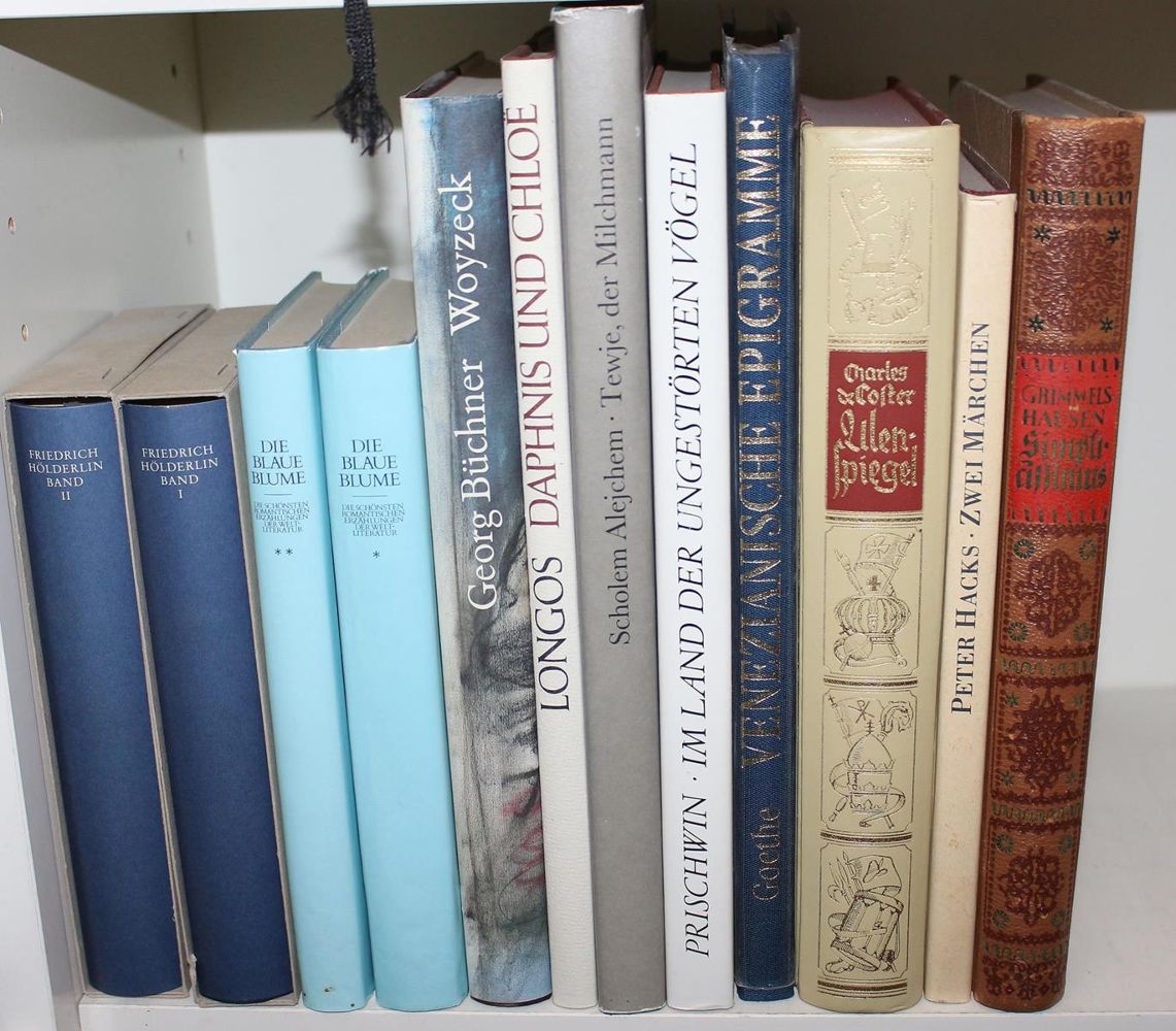 Große Abbildung Nr.5: 122-916 Sammlung: (Literatur und illustrierte Bücher 20.Jahrhundert - Alte Literatur in modernen Ausgaben)