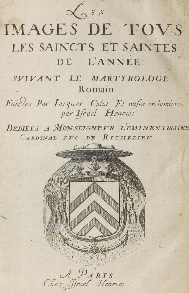 Große Abbildung Nr.1: 122-92 Callot,J.: (Alte Drucke, Handschriften und Theologie)