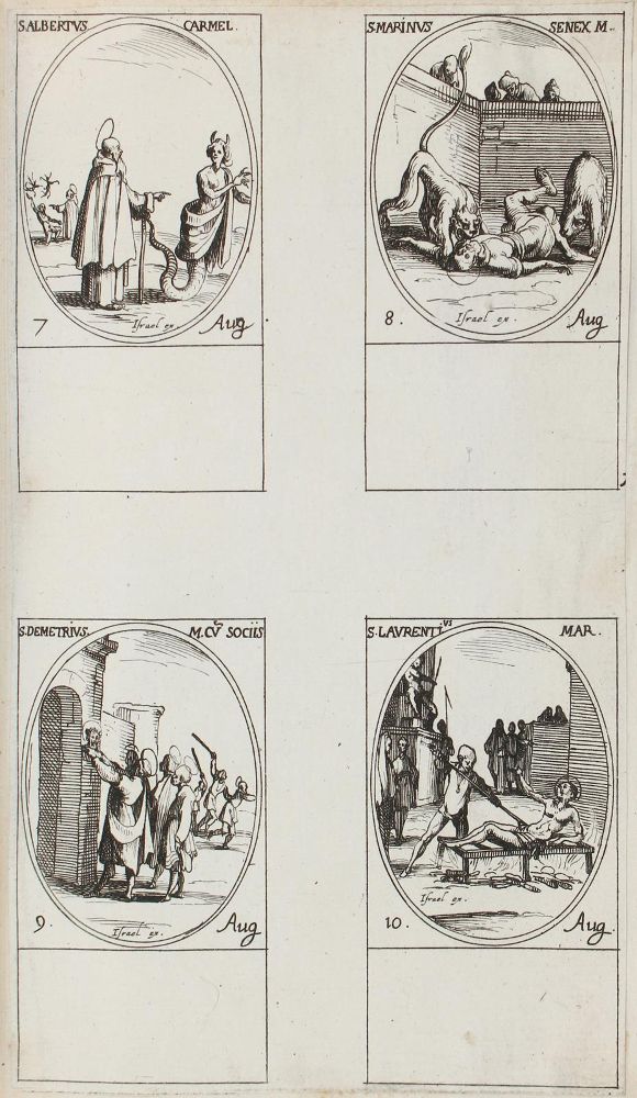Große Abbildung Nr.2: 122-92 Callot,J.: (Alte Drucke, Handschriften und Theologie)