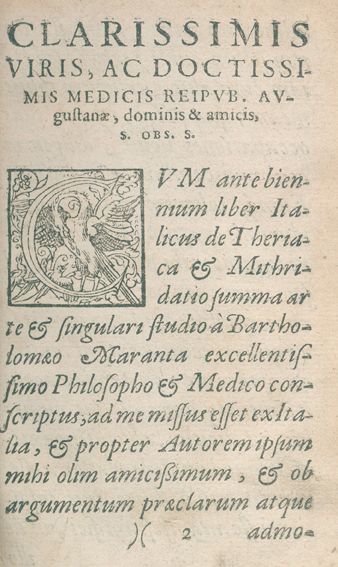 Große Abbildung Nr.0: 122-958 Maranta,B.: (Medizin)