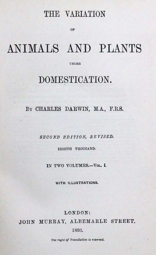 Große Abbildung Nr.1: 122-970 Darwin,C.: (Zoologie)