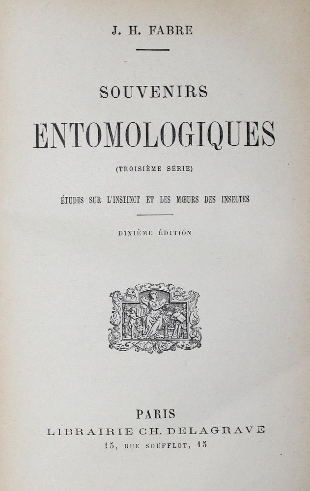 Große Abbildung Nr.1: 122-973 Fabre,J.H.: (Zoologie, Insekten)