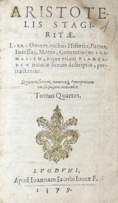 Bild Nr.1: 122-10 Aristoteles.: (Alte Drucke, Handschriften und Theologie)