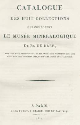 Bild Nr.1: 122-1010 Dree,E.de.: (Verschiedene Gebiete - Varia, Geologie - Mineralogie u. Paläontologie)