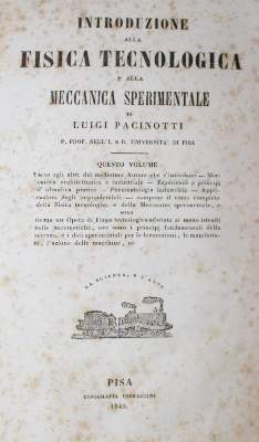Bild Nr.1: 122-1040 Pacinotti,L.: (Verschiedene Gebiete - Varia, Physik)