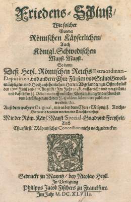 Bild Nr.1: 122-1095 Friedens-Schluß,: (Deutschland)