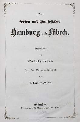 Bild Nr.2: 122-1098 Löser,R.: (Deutschland, Hamburg)