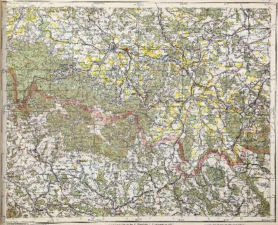 Bild Nr.1: 122-1129 Topographische Übersichtskarte: (Deutschland)