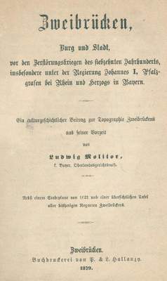 Bild Nr.1: 122-1134 Molitor,L.: (Deutschland, Zweibrücken)
