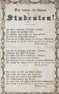 Bild Nr.1: 122-114 (Buchheim,A.).: (Einblattdrucke u. Flugschriften)
