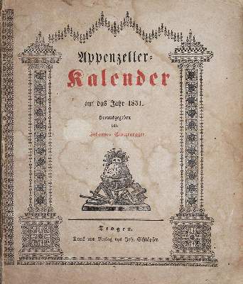 Bild Nr.1: 122-1170 Führer durch den Kanton Appenzell, Der.: (Schweiz, Appenzell)
