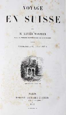 Bild Nr.1: 122-1184 Marmier,X.: (Schweiz)