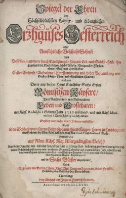 Bild Nr.1: 122-1219 Fugger,J.J.: (Verschiedene Länder - Geschichte)