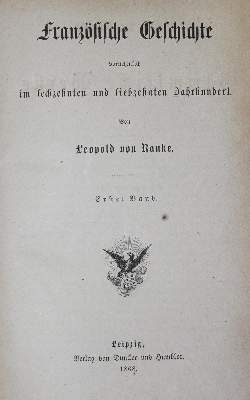 Bild Nr.1: 122-1231 Ranke,L.v.: (Verschiedene Länder - Geschichte)