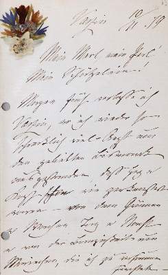 Bild Nr.6: 122-1248 Bismarck, Johanna von: (Autographen)
