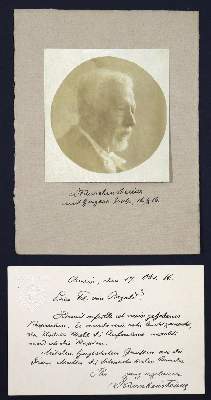 Bild Nr.1: 122-1263 Kerschensteiner, Georg,: (Autographen)