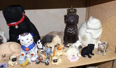 Bild Nr.23: 122-1320 Mops u. Bulldoggen.: (Varia, Sammlungen)