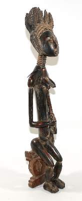 Bild Nr.3: 122-1332 Ashanti sitzende Frau.: (Afrika)