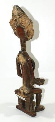 Bild Nr.3: 122-1333 Ashanti sitzende Frau mit Kind.: (Afrika)