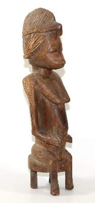 Bild Nr.1: 122-1352 Ahnenfigur Senufo: (Afrika, Sammlung Wolfgang Nerlich)