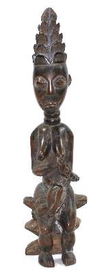Bild Nr.2: 122-1355 Atie Mutterfigur: (Afrika, Sammlung Nerlich München)