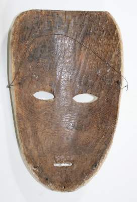 Bild Nr.3: 122-1366 Ituri Maske D.R.Kongo.: (Afrika, Sammlung Wolfgang Nerlich)