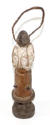 Bild Nr.2: 122-1372 Lega Bwami Kultfigur: (Afrika, Sammlung Wolfgang Glöckler)