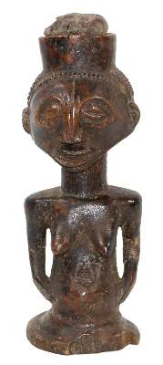 Bild Nr.1: 122-1376 Luba Hemba Zauberfigur: (Afrika, Sammlung Wolfgang Nerlich)