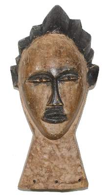 Bild Nr.1: 122-1380 Maske Kongo: (Afrika, Sammlung Wolfgang Nerlich)
