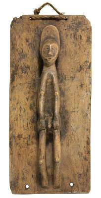 Bild Nr.1: 122-1381 Mbole Figur D.R.Kongo: (Afrika, Sammlung Wolfgang Nerlich)