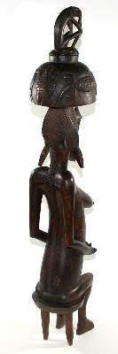 Bild Nr.2: 122-1390 Senufo sitzende Mutterfigur: (Afrika)