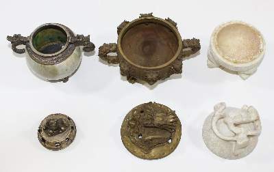 Bild Nr.3: 122-1392 3 Räuchergefäße: (Asiatika)