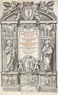Bild Nr.1: 122-140 Ghisleri,M.: (Alte Drucke, Handschriften und Theologie)
