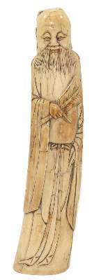 Bild Nr.1: 122-1403 China Elfenbeinfigur des: (Asiatika)