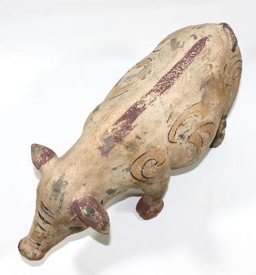 Bild Nr.3: 122-1410 China Schwein Terracotta.: (Asiatika)
