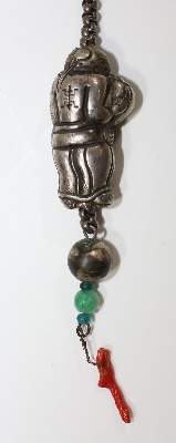 Bild Nr.2: 122-1411 China Silberamulett.: (Asiatika)