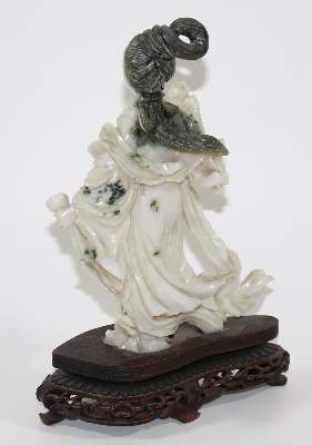 Bild Nr.2: 122-1420 Edelsteinskulptur China.: (Asiatika)