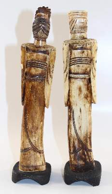 Bild Nr.2: 122-1422 Figurenpaar: (Asiatika)