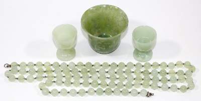Bild Nr.1: 122-1437 Jadebecher,: (Asiatika)