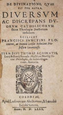 Bild Nr.1: 122-144 Giuntini,F. u. J.de Lens.: (Alte Drucke, Handschriften und Theologie)