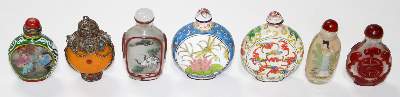Bild Nr.12: 122-1471 Snuffbottles Slg.: (Asiatika)